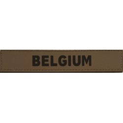 BELGIUM CHEST BADGE PVC