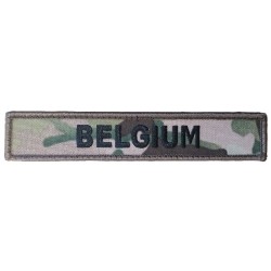 BELGIUM CHEST BADGE CAMO