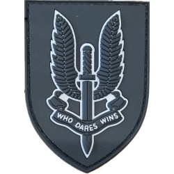 SAS-SFG - Black Patch 50 x 75 mm - Gen 2