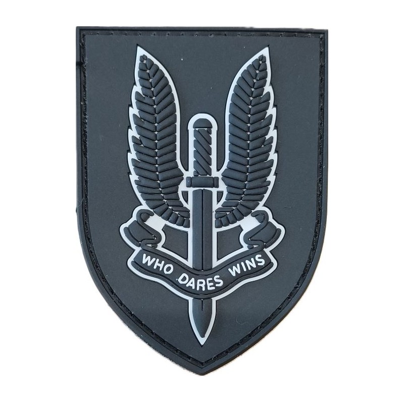 SAS-SFG - Black Patch 50 x 75 mm - Gen 2