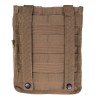 Laser cut large utility pouch (dark coyote)